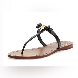 Tory Burch Black Thong Sandals
